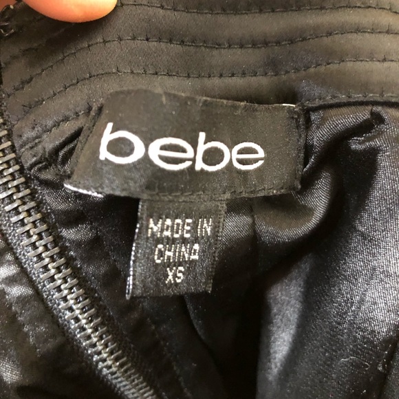 Bebe Black Halter Dress - Picture 4 of 4